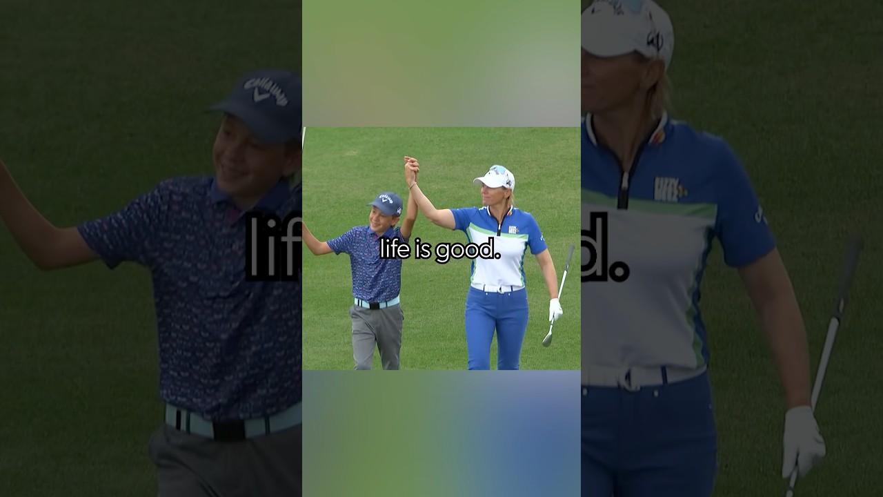 Golf is wholesome 🥹