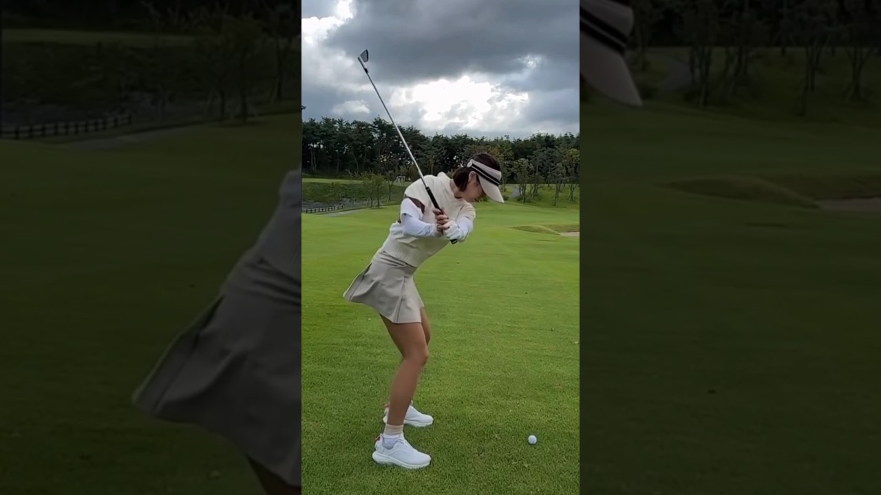 숨이 멎을 듯한 breathtaking Slow motion!!💥💥KLPGA 김하늘 Slow motion👍 instgram@haneulkim1217