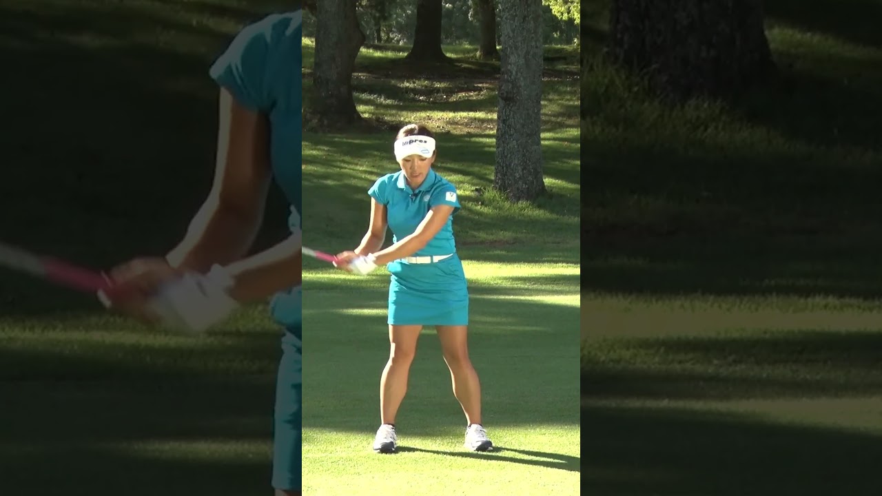 【上手さは形から】綺麗なスイングを手に入れるトレーニング法 #ゴルフレッスン #有村智恵 #ゴルフ