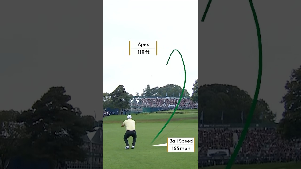 McIlroy’s BAD but LUCKY shot 😉