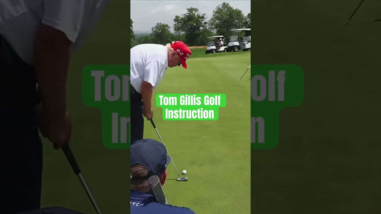 #donaldtrump can really putt like #brysondechambeau and #tomgillisgolfinstruction ! #golf