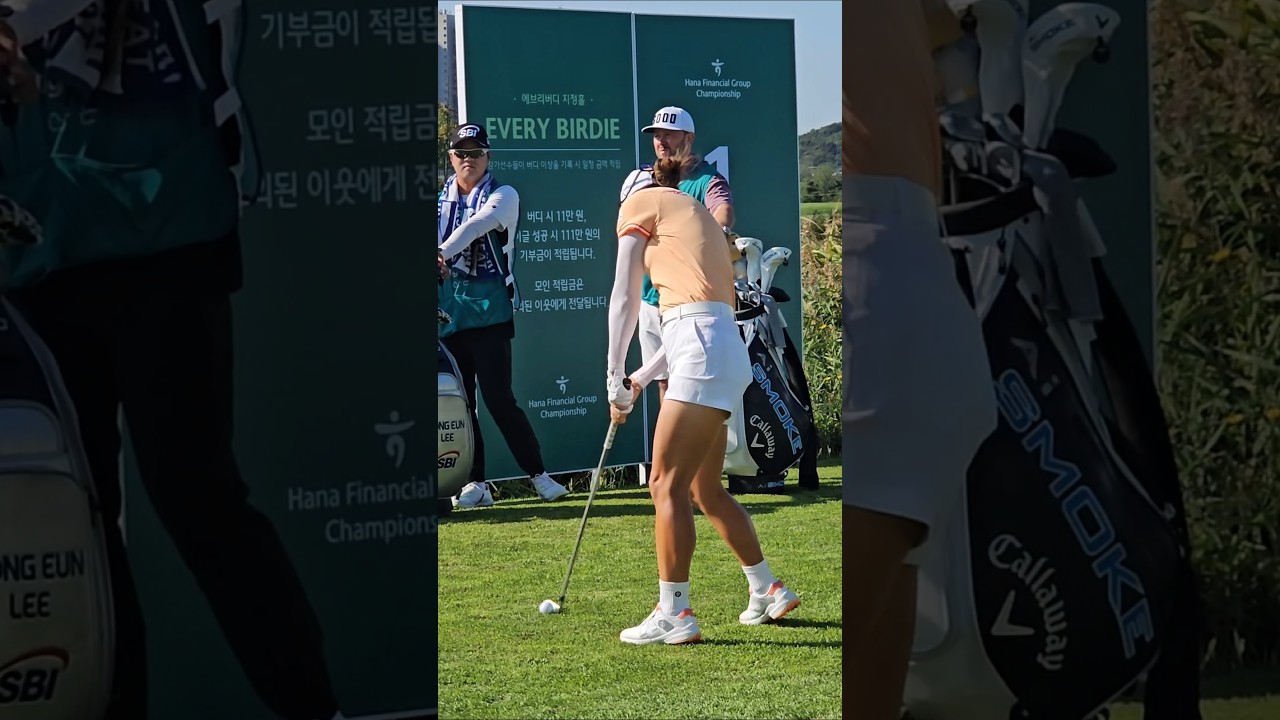 이민지, LPGA의 자존심 지키며 공동3위... 하나금융그룹 챔피언십