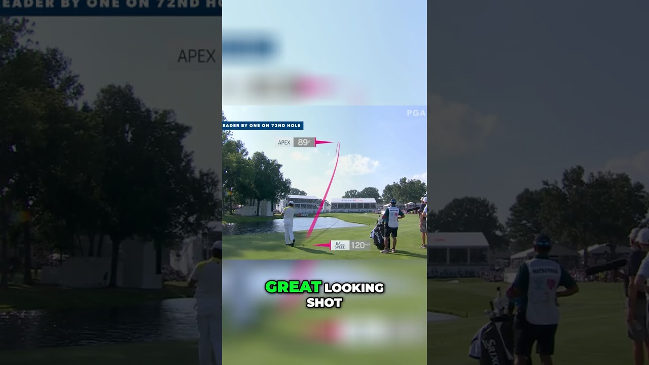 Unbelievable ending by Matsuyama! #golf #pga #golfchannel #fy #fypシ゚viral #fyp #youtubeshorts