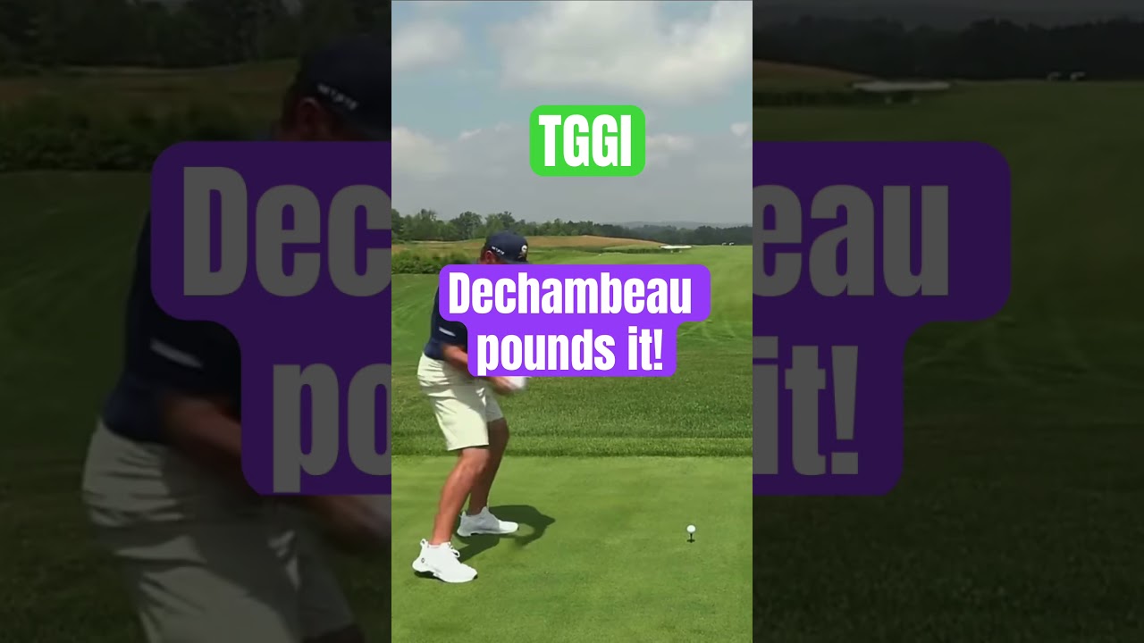 #brysondechambeau  and #donaldtrump pound the ball with #tomgillisgolfinstruction ! #golf #potus
