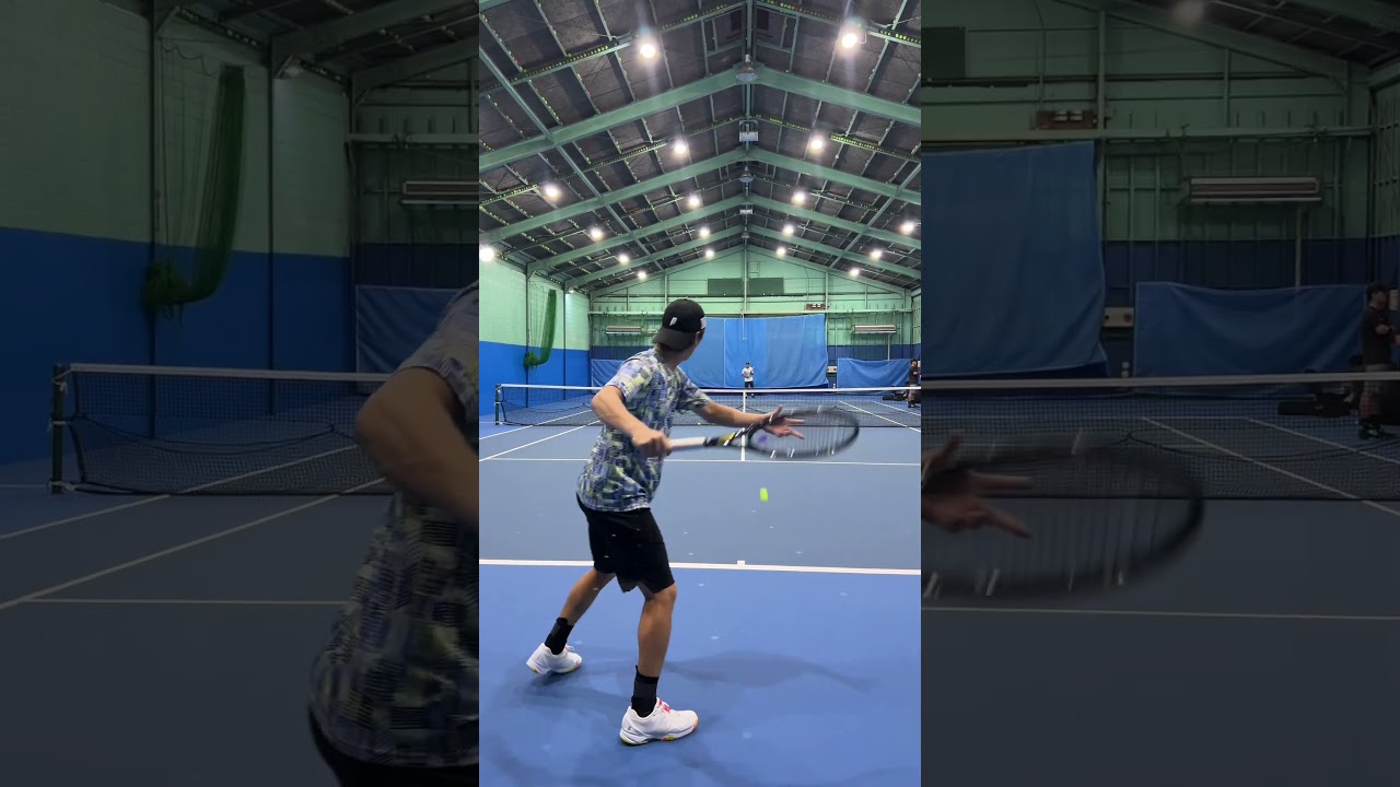 普段はバックハンド両手打ちなのに、片手でもめっちゃ上手いプロ【#shorts】