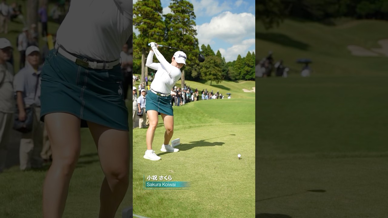 30選手ティーショット｜ #富士通レディース2024