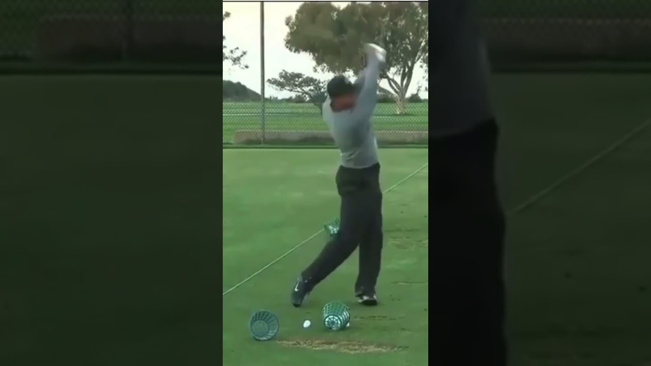Tiger Woods Iron Swing FO
