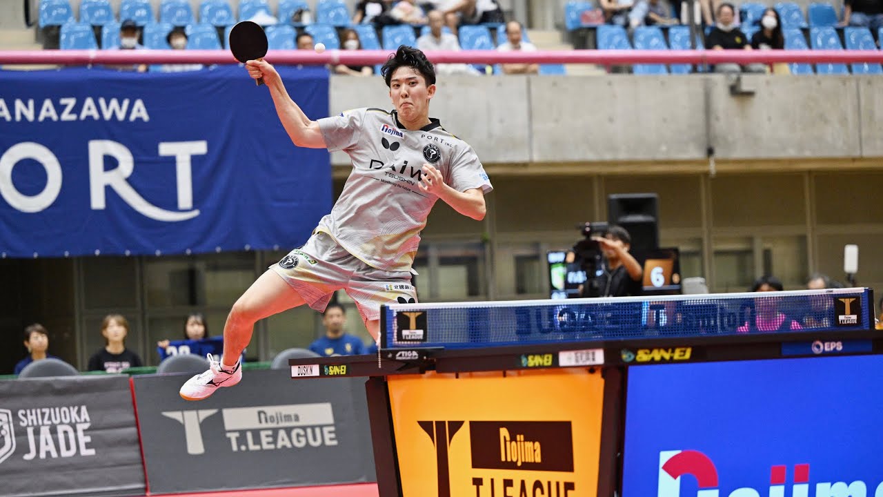 森薗政崇 vs 五十嵐史弥 TFINALGAME 静岡ジェード vs 金沢ポート ノジマTリーグ2024-2025 2024年9月8日 富士宮市民体育館 第2G【卓球 Tリーグ公式】