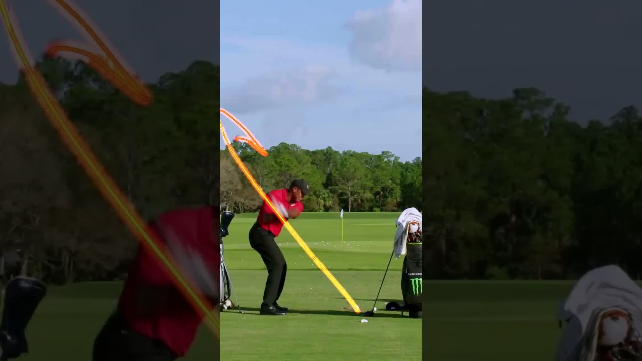 Legend Golfer Tiger Woods Awesome Swing Motion & Slow Motion 2024