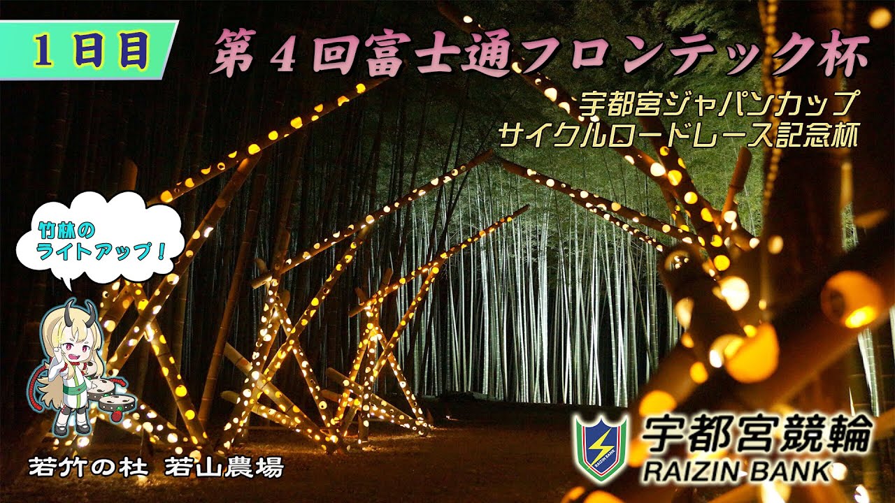 【宇都宮競輪中継】宇都宮ジャパンカップサイクルロードレース記念杯・第４回富士通フロンテック杯（ＦⅠＩ）　１日目