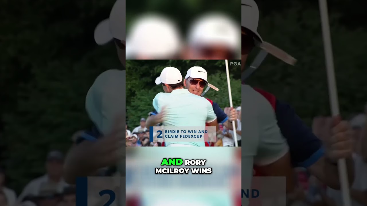 Rory McIlroy's Win! #golf #pga #golfchannel #fy #fypシ゚viral #fyp #youtubeshorts #youtube