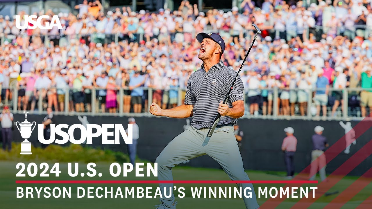 2024 U.S. Open Highlights: Bryson DeChambeau, Winning Moment