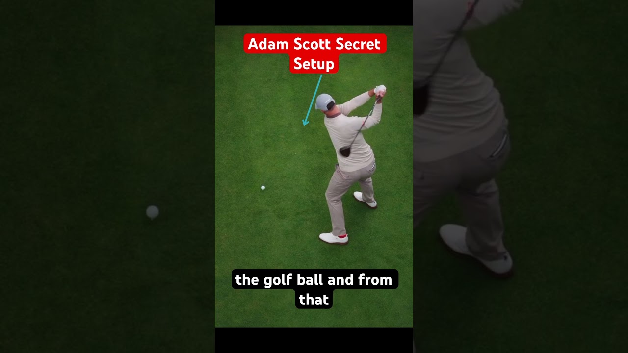 Adam Scott Secret Setup Match Up