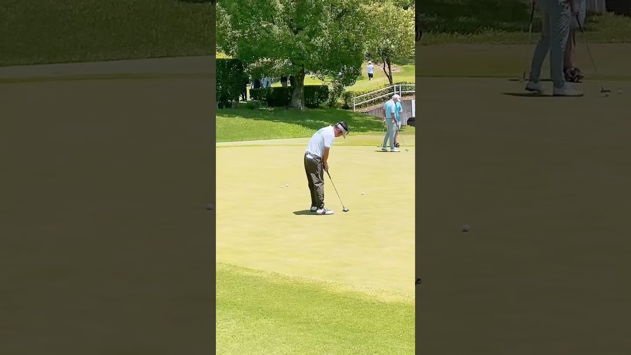 #池田勇太 プロ　第91回日本プロゴルフ選手権大会 2024 予選2日目　2024/7/5 #golf #ゴルフ #日本プロゴルフ選手権 #パター #puttur