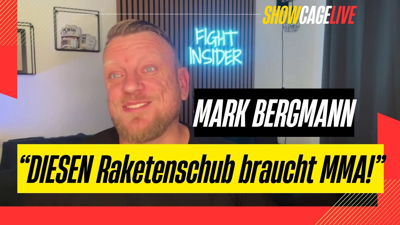 Kommentator Mark Bergmann über "Raketenschub" für MMA Deutschland und UFC 308