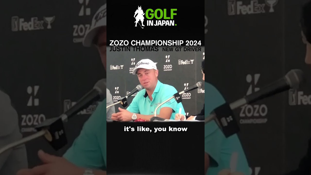 #JustinThomas on the New #TitleistGTDriver at #ZozoChampionship2024 #PGA #GolfEquipment #golf #japan