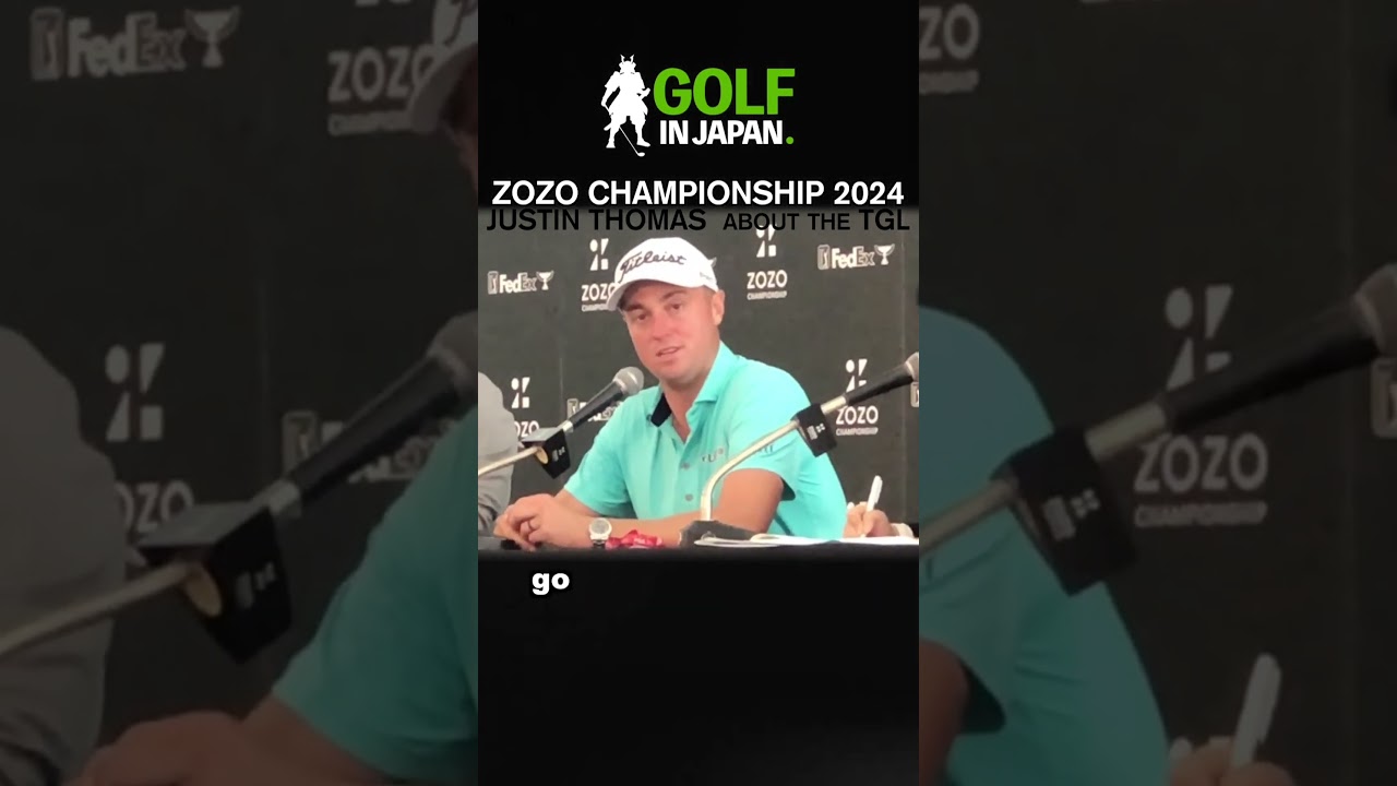 #JustinThomas on the new #TGL #golfnews at #ZozoChampionship2024 #PGA #golftech #golf #japan @TGL