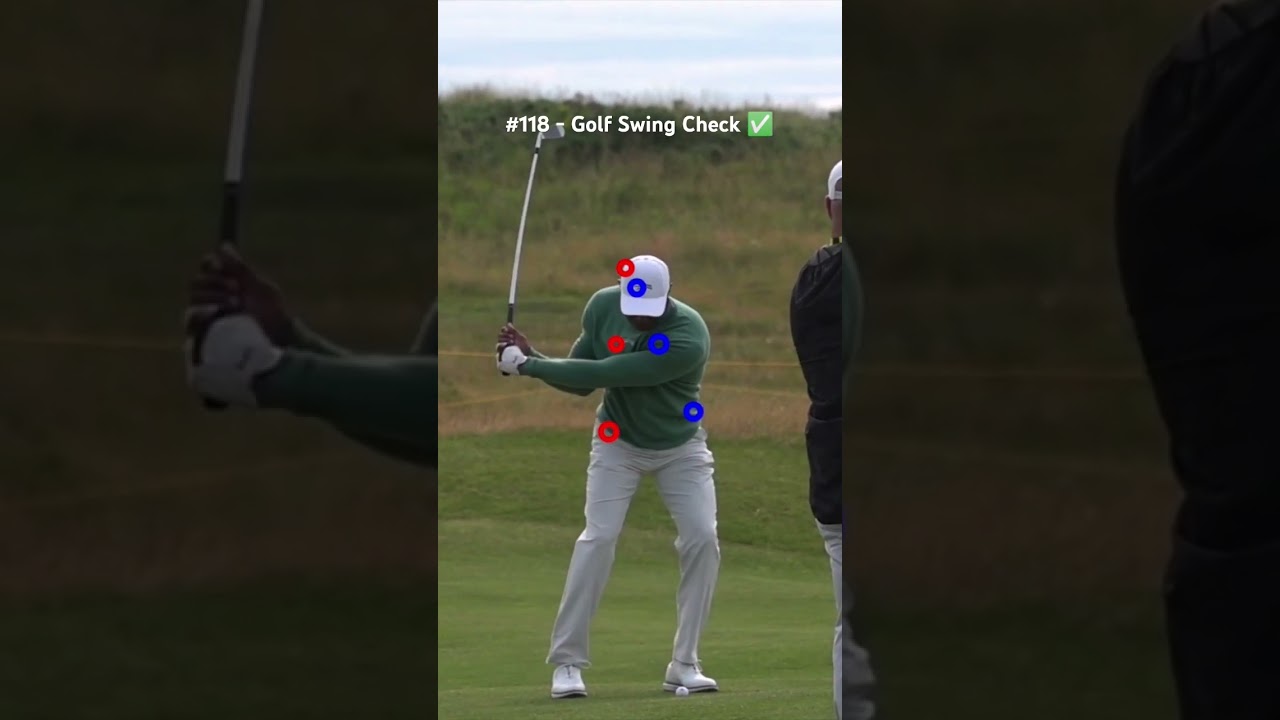 Golf Swing Slow Motion Iron (Tiger Woods)