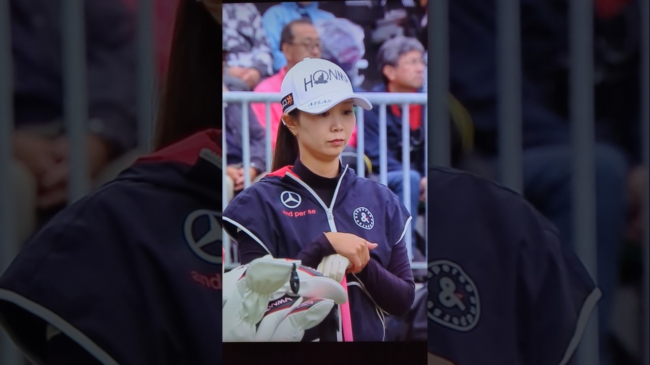金澤志奈  試合前のルーティン  #女子ゴルフ #golf