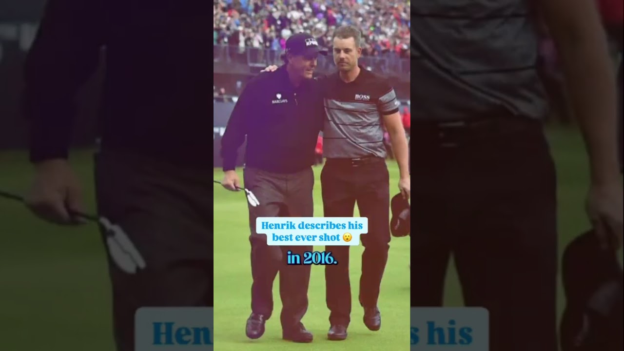 A special shot under PRESSURE 🙌 #henrikstenson describes his BEST ever #golf shot😮