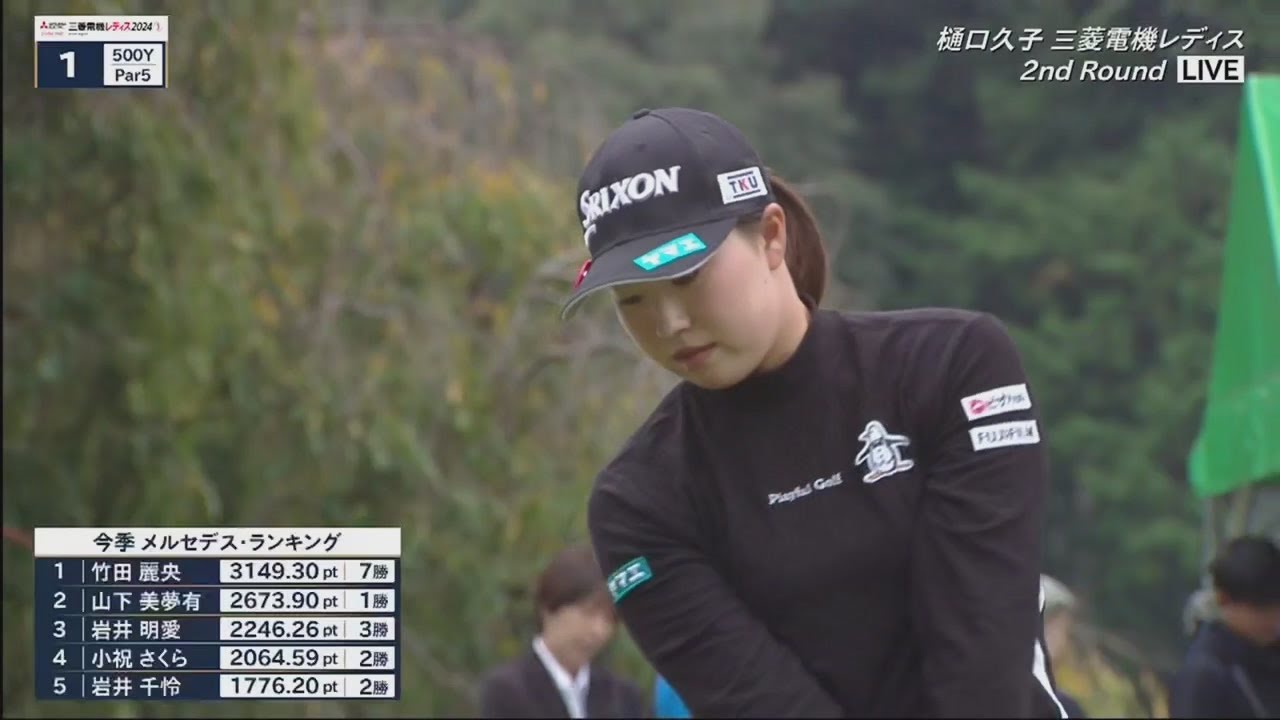 10月26日 樋口久子 三菱電機レディスゴルフトーナメント 2nd Round VOL 2