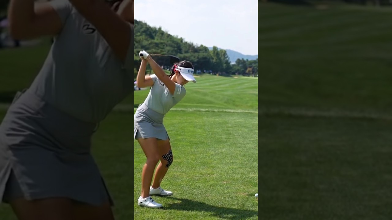 환상적인 드라이버샷!! KLPGA 유현조 프로 Instagram@titleist _korea #유현조프로