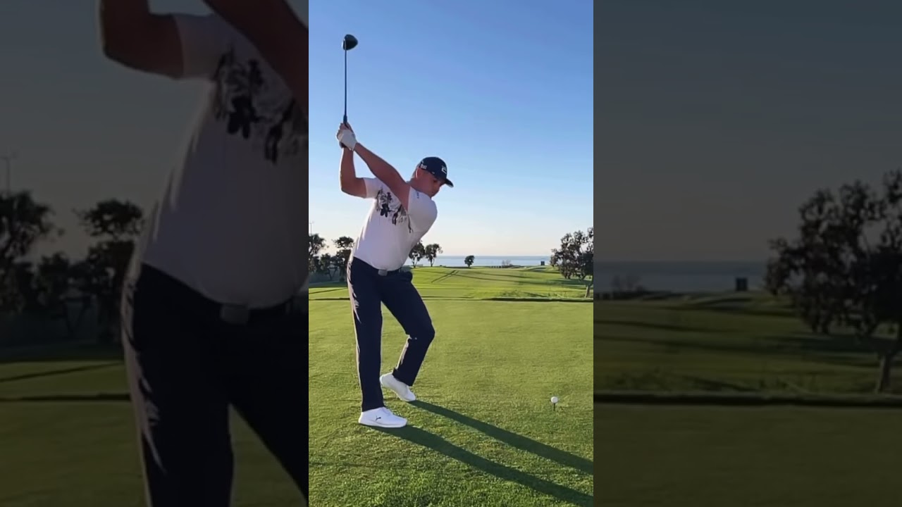 U.S. Open Champion Bryson Dechambeau Driver Swing Slow Motion