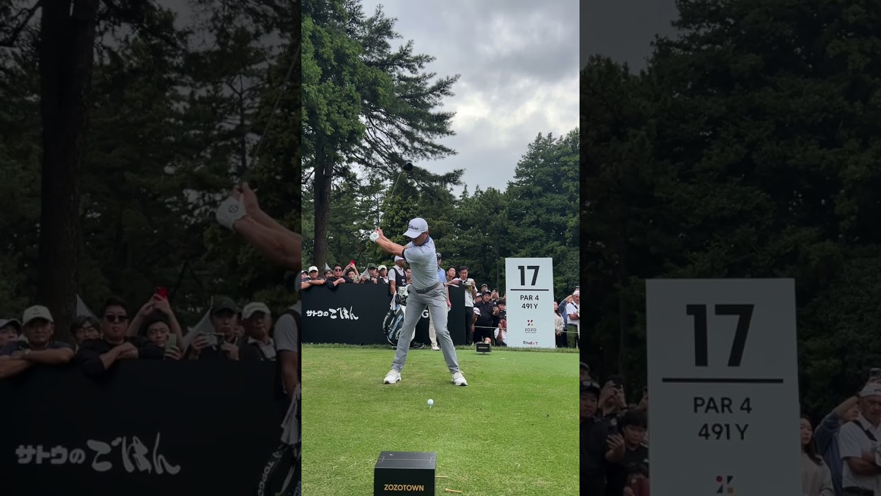 【ジャスティントーマス】ドライバースイング ZOZO CHAMPIONSHIP 2024 #golf #golfswing #ゴルフ #ドライバー