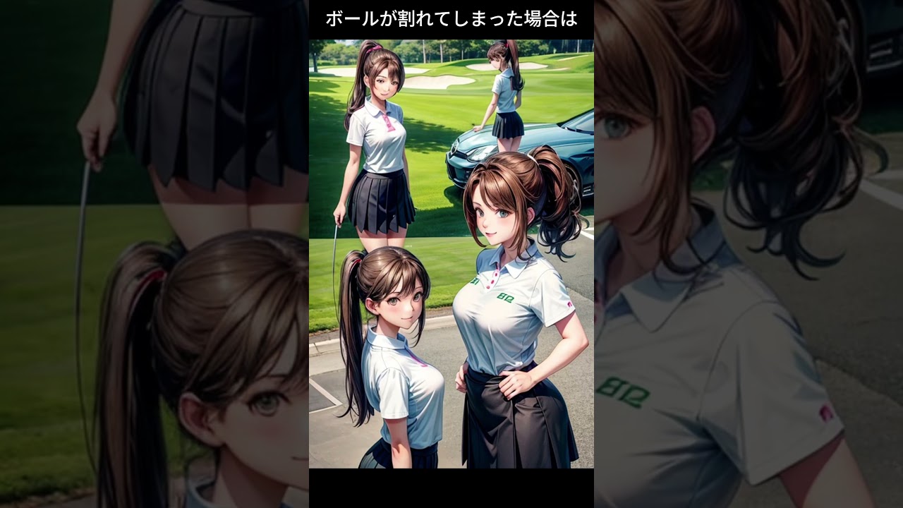 問題4 　ゴルフルールを解説　クイズ方式 　#アニメランキング