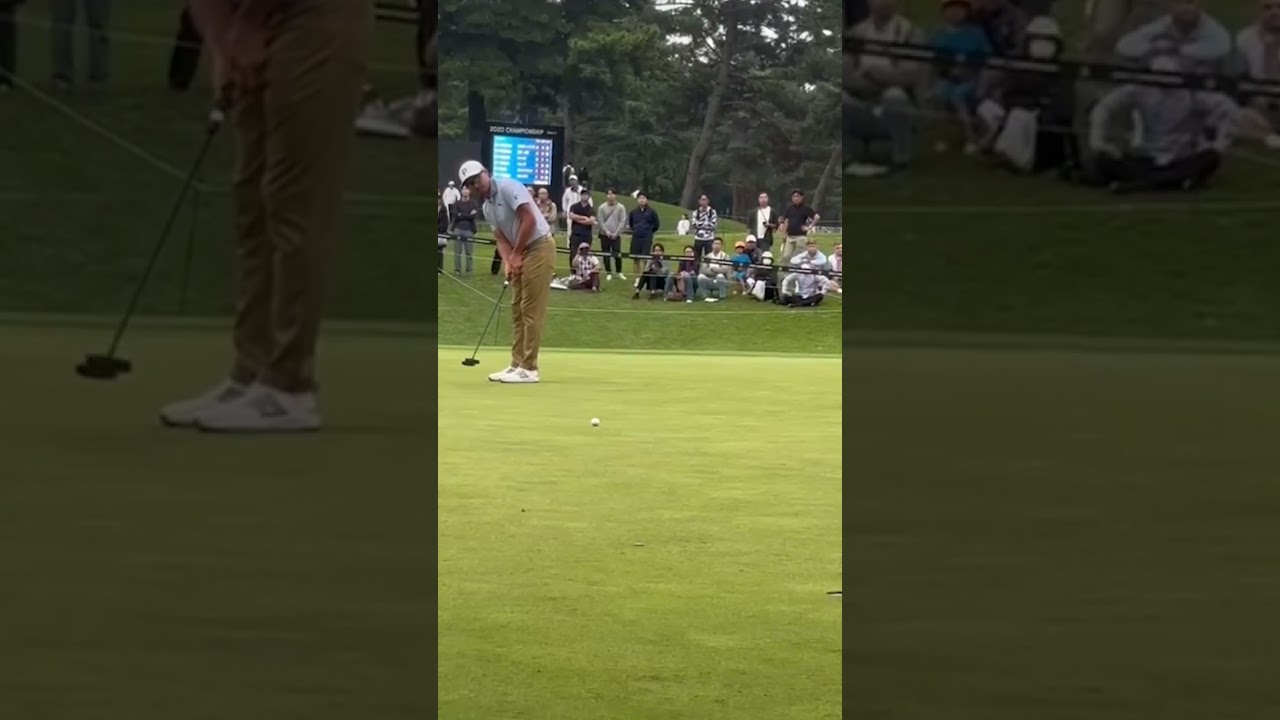 ZOZOチャンピオンシップ2024【リッキーファウラー】１８番バーディパット #zozochampionship #golf #ゴルフ#pga