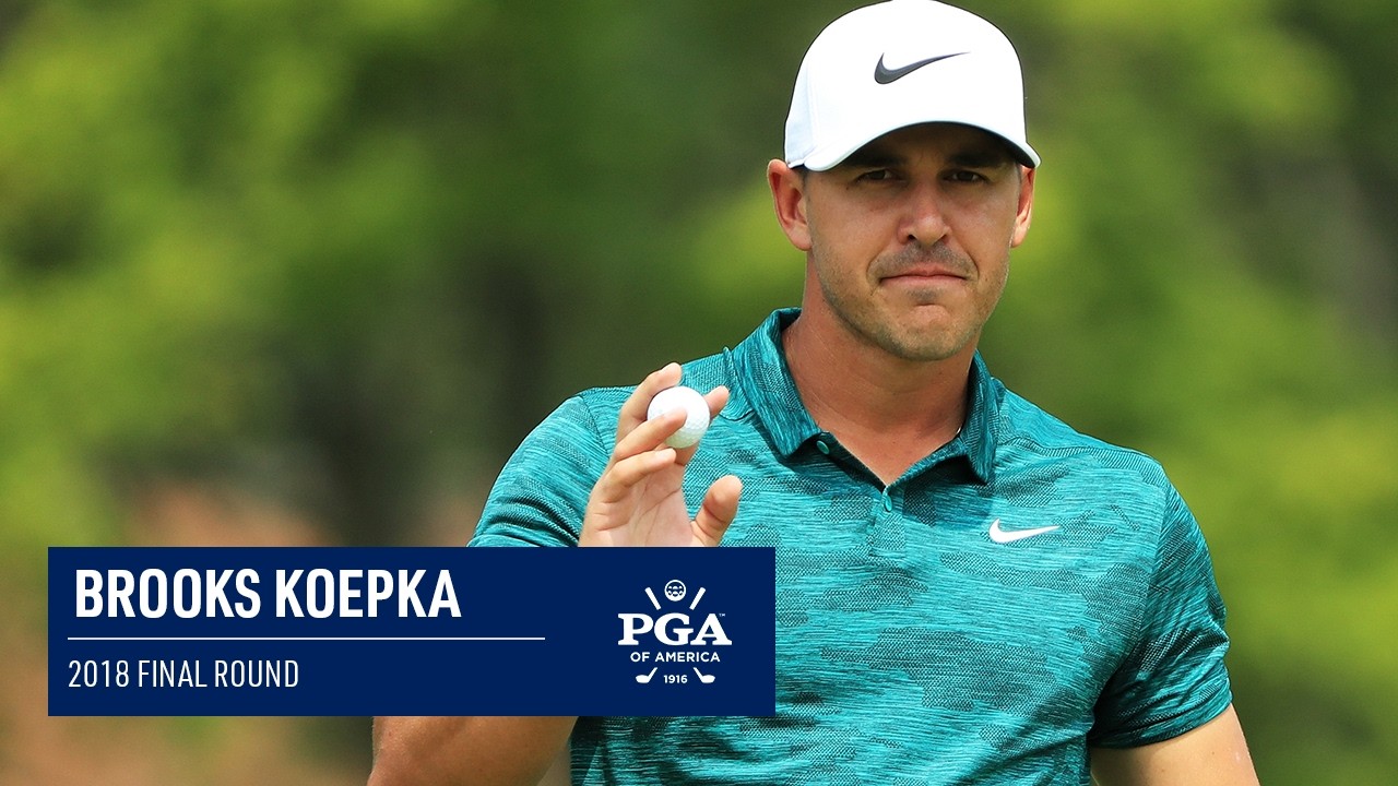 Brooks Koepka STORMS to the title | 2018 PGA Championship Round 4