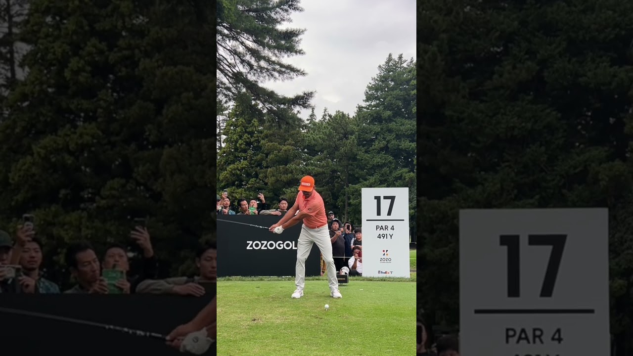 【リッキーファウラー】ドライバースイング slow-mo swing / ZOZO CHAMPIONSHIP 2024 #rickiefowler #golf #golfswing #ゴルフ