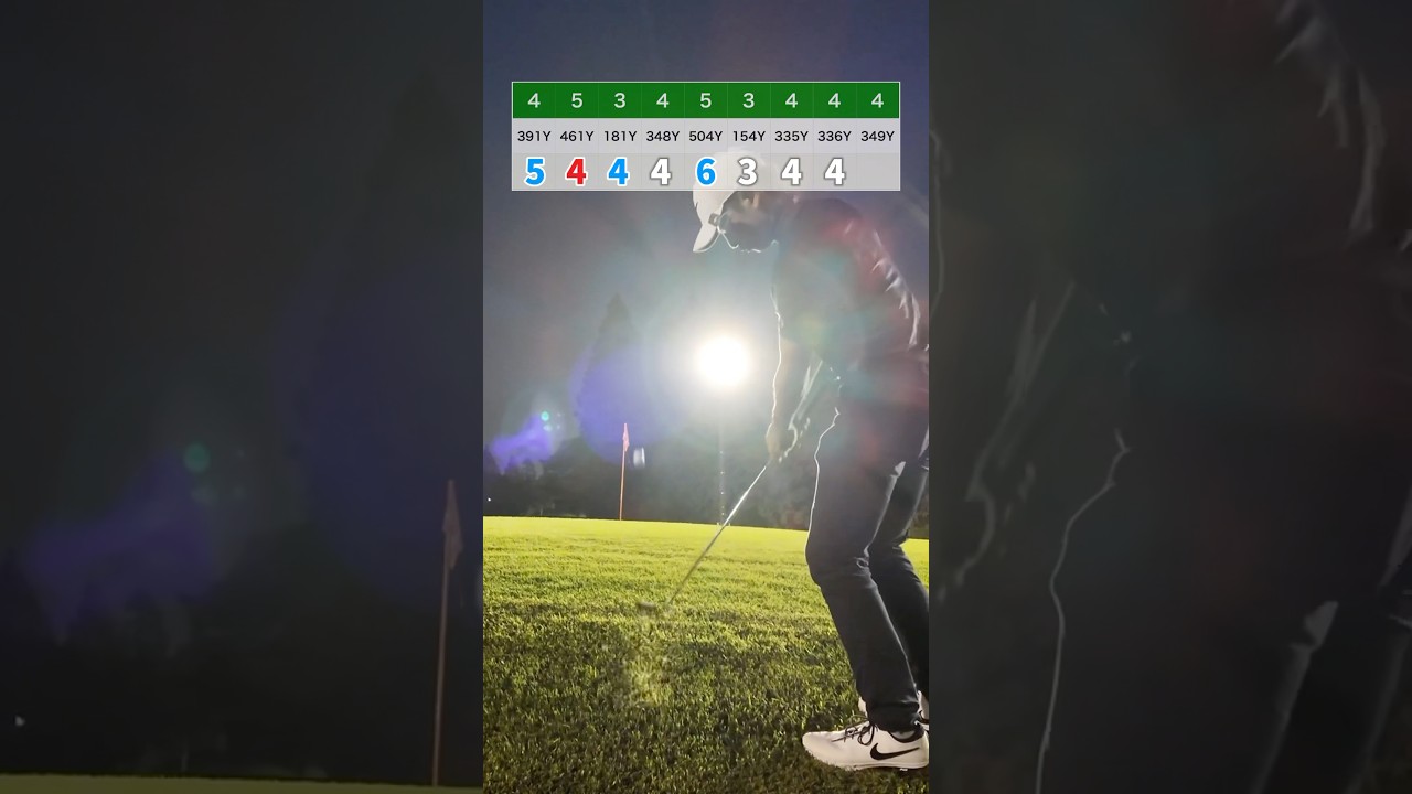 16H-18H【市原GC柿の木台】70台レフティのラウンド動画。#lefty#shots