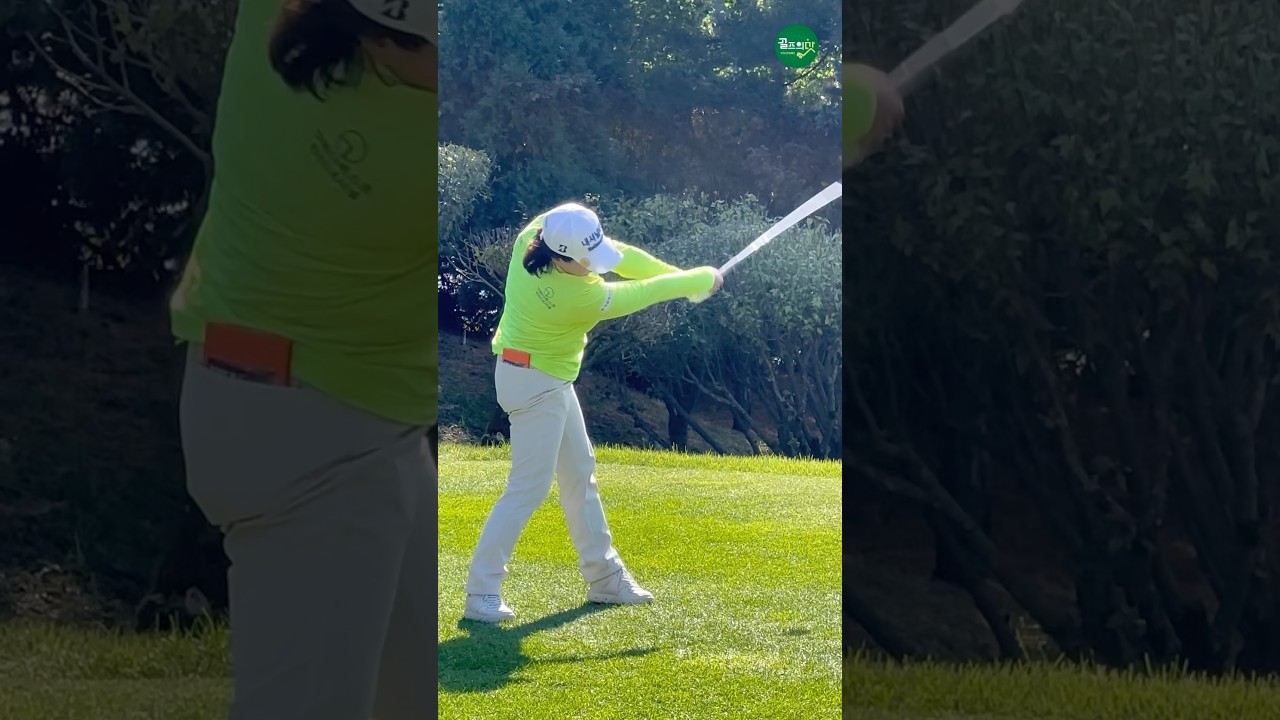 KLPGA 영구시드권자 • JLPGA 전설 • LPGA 1승의 스윙 한번 보고 가시죠~🥰 | 안선주(アン・ソンジュ, An Seon-ju) #응원릴레이2024