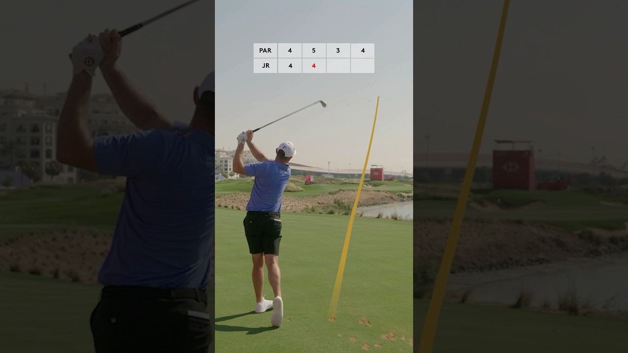 4 holes in 40 seconds with Justin Rose 🙌