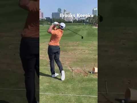Brooks Koepka golf Swing 2024
