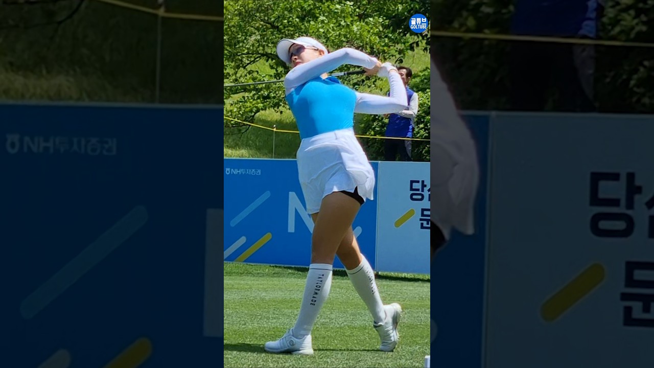 스윙도 좋고 파워도 좋은데 왜?.프로골퍼 중 가장 안타까운 선수.유현주