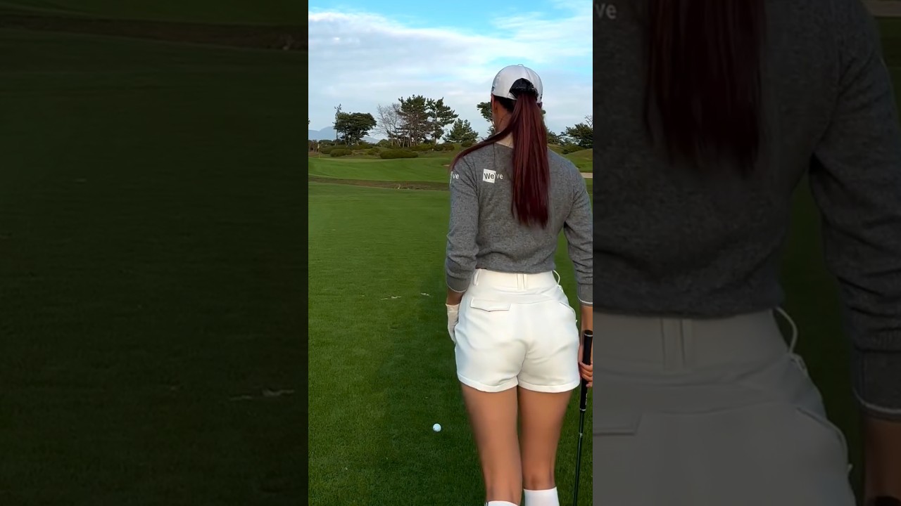 KLPGA 유현주 프로의 여유 넘치는 Good shot!!🤍 #유현주프로