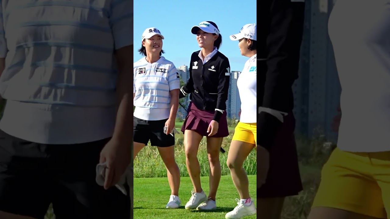 #golf #골프 #안선주 프로. 파3 티샷.(구독은 좋아요)