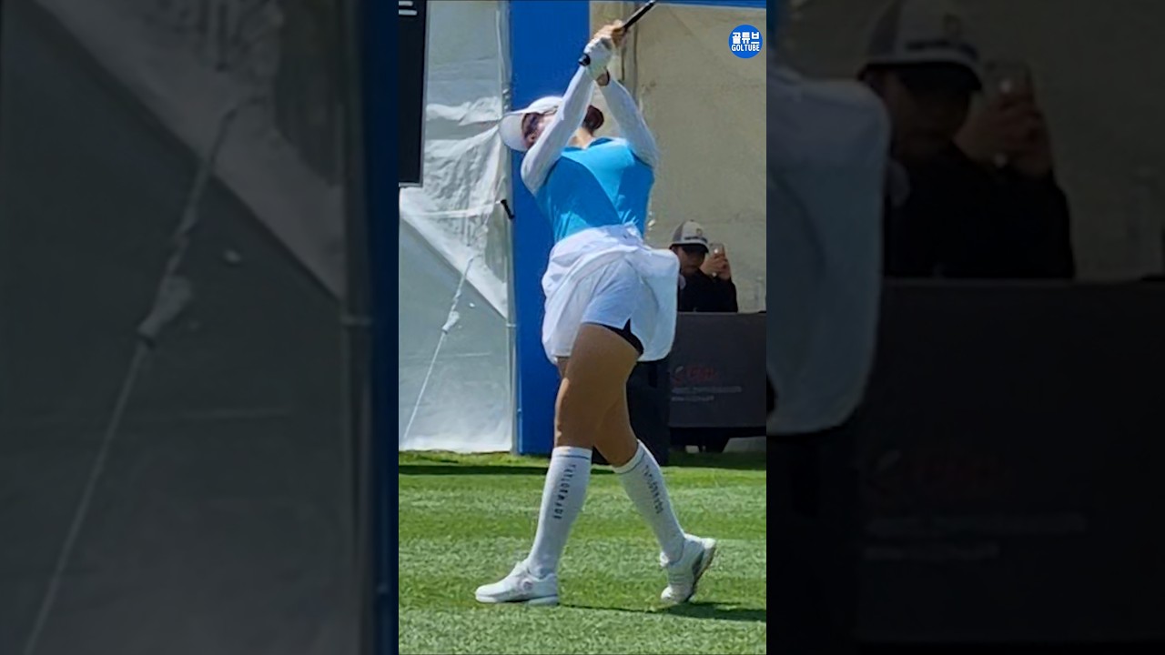 KLPGA에서 가장 압도적으로 많은 팬을 보유한 유현주프로 스윙