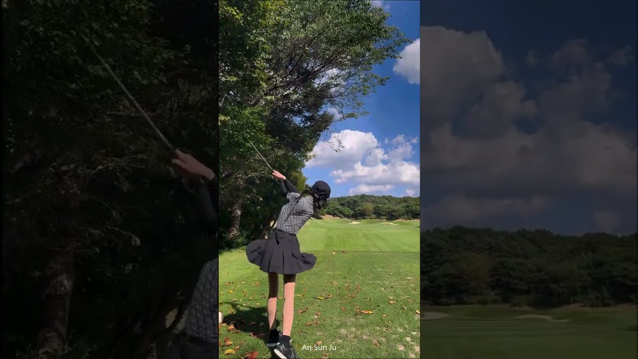 안선주프로 유틸리티샷