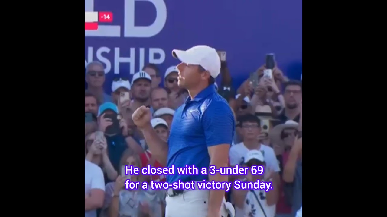 Congrats Rory McIlroy! #golf #dpworldtour