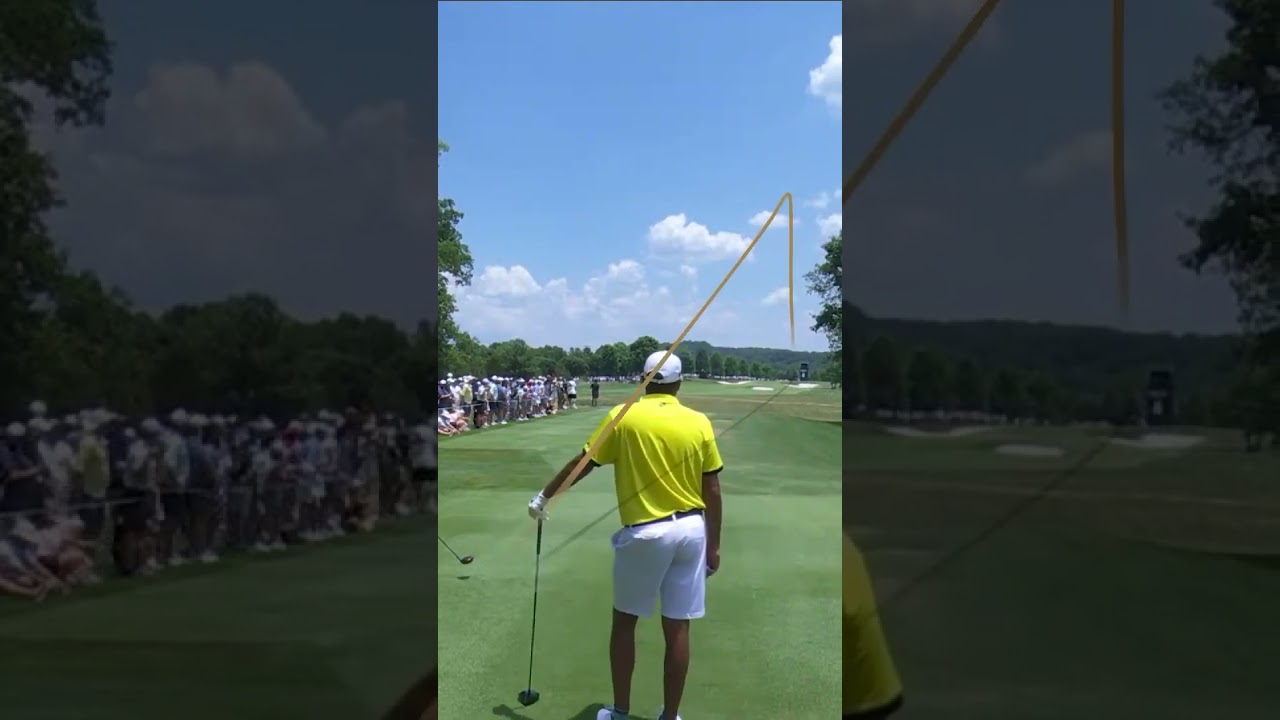 @brysondechambeaufull sending this drive 💪 #livgolf #shorts