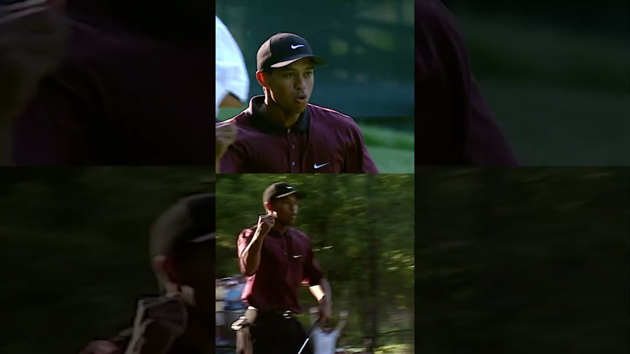 THAT putt from Tiger Woods! 🤯