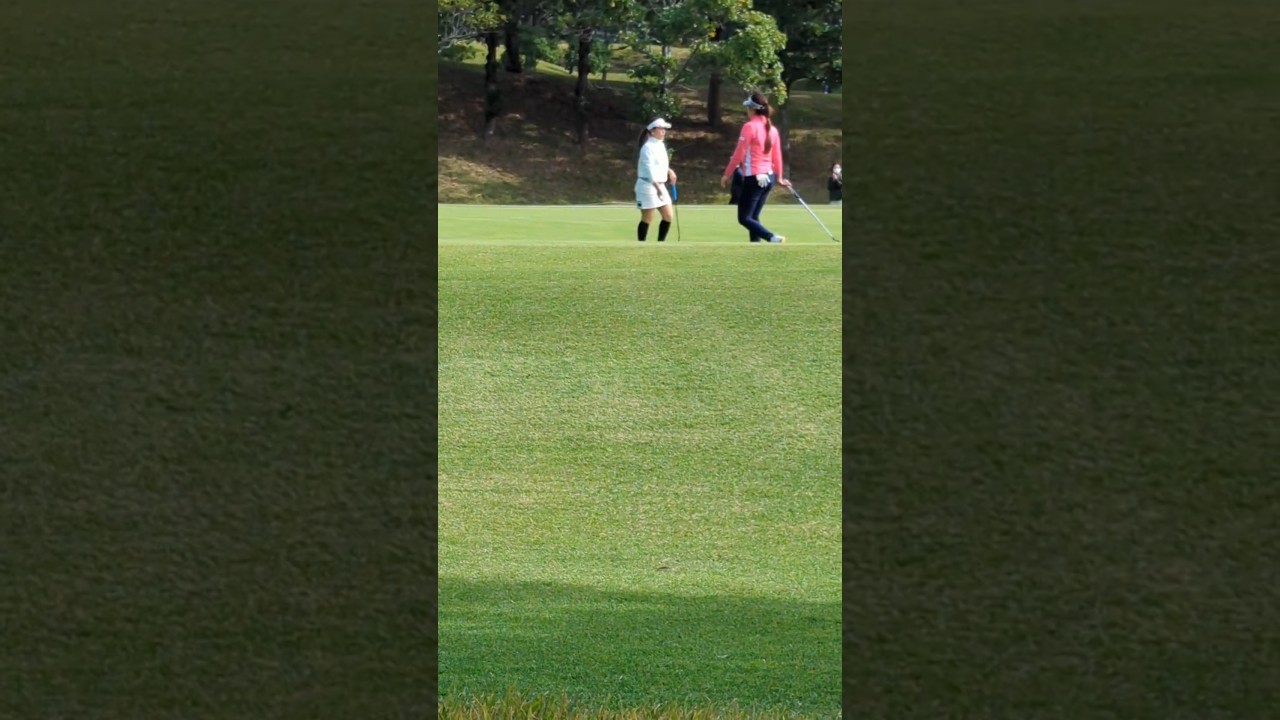 吉本ひかる  伊藤園レディス  ナイスバーディー   #女子ゴルフ #golf