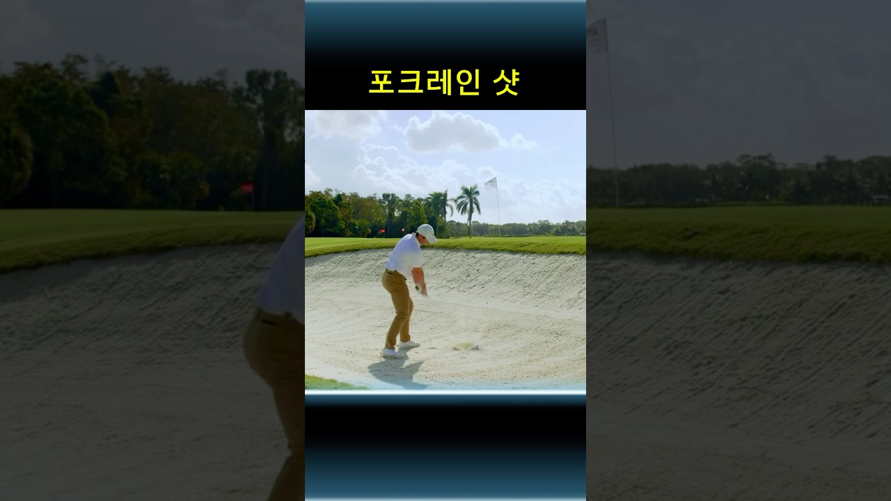 로리맥길로이 벙커샷 로브 신기하네 #golf #golfswing #golfpractice #골린이 #golfshorts #bunkershot
