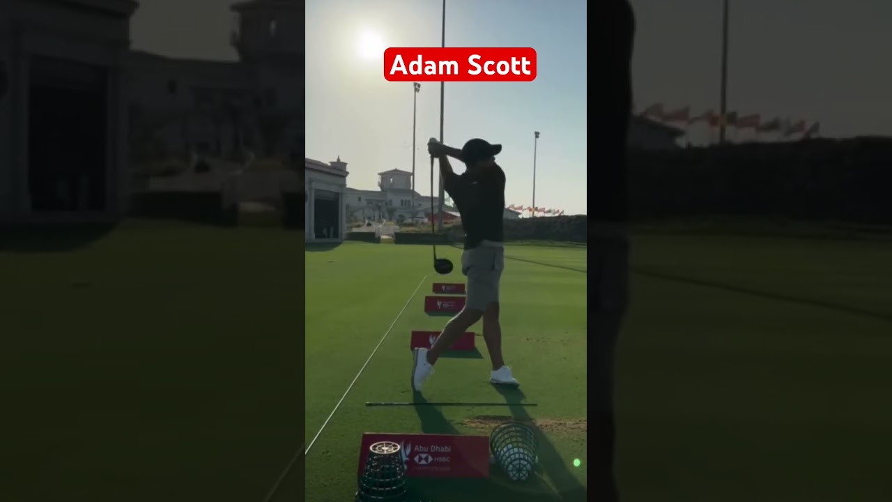 Adam Scott Abu Dhabi 😍😍😍