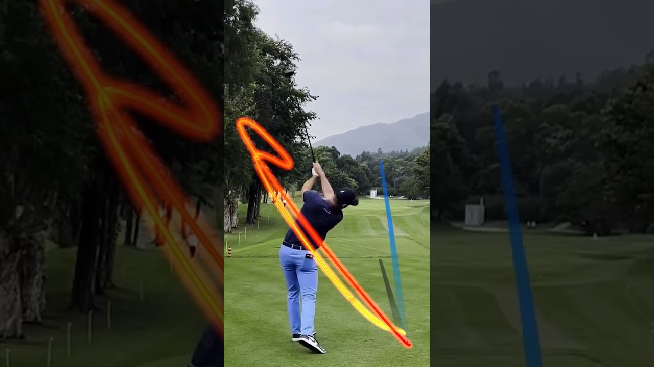 2024 Justin Rose Awesome Swing Motion & Slow Motion