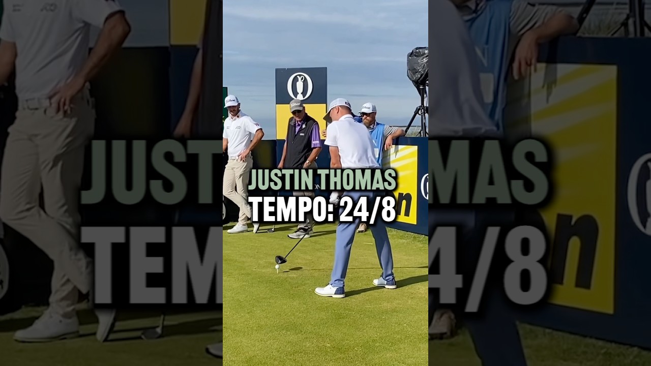 Justin Thomas is still Tour Tempo! #golf