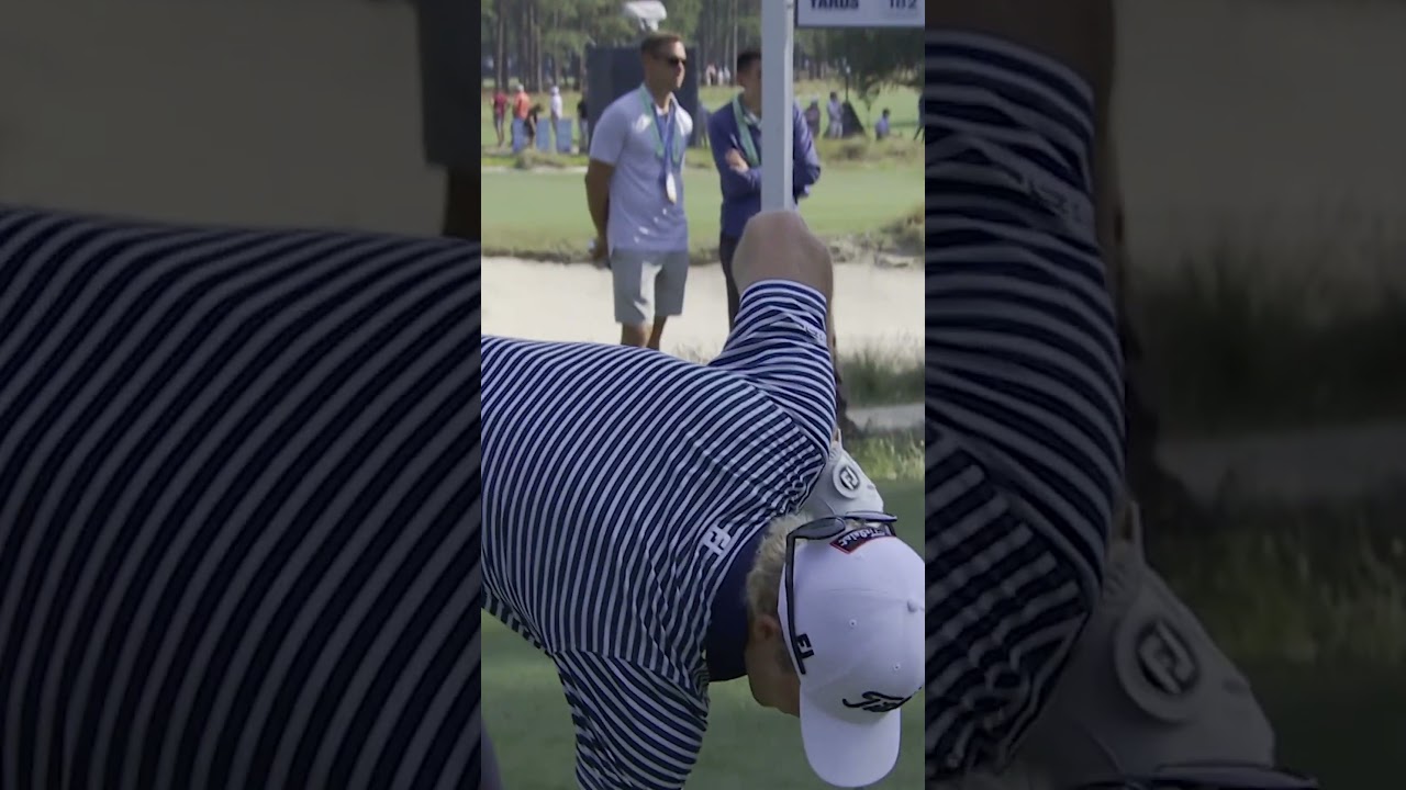 Check out Bryson's reaction to this Will Zalatoris dart 😱